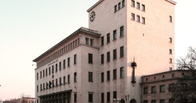 Сградата на Българската народна банка в София