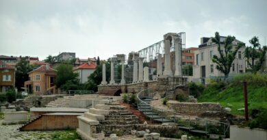 Античният форум на Августа Траяна в центъра на Стара Загора