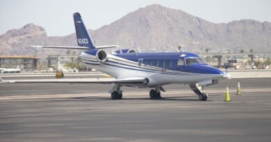Самолет Gulfstream G100 – същият модел като изчезналия самолет-линейка (снимката е илюстративна)