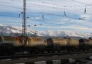 Товарни жп вагони на железопътна гара