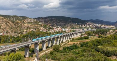 Високоскоростен влак на турските железници TCDD